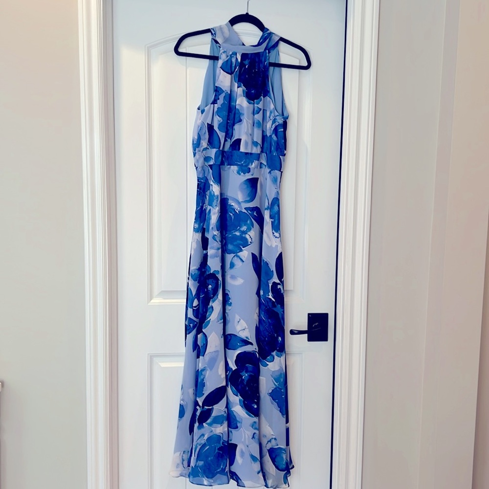 Eliza J Halter Gown